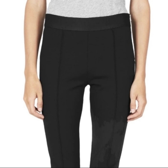 Everlane Gray Ponte Pull on Side Zip Skinny Ankle Pants Size 6 - Picture 6 of 14